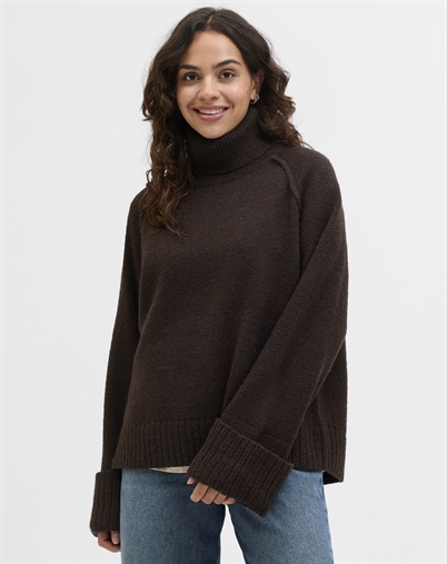  JJXX - JXEllinora Raglan Rool Neck Strik - Bracken